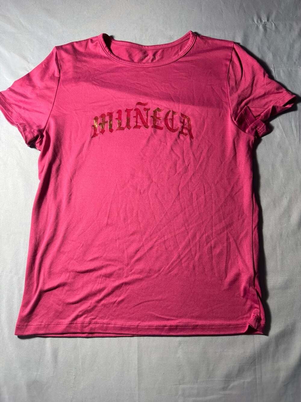 Pink Mist Muñeca Graphic T-Shirt Pink Y2K